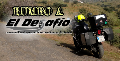 Cruzando España en moto